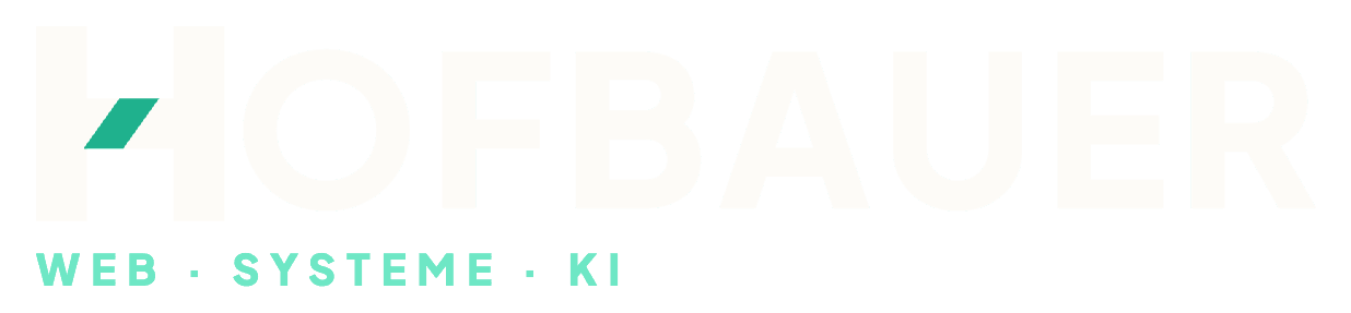 Hofbauer – Web, Systeme und KI